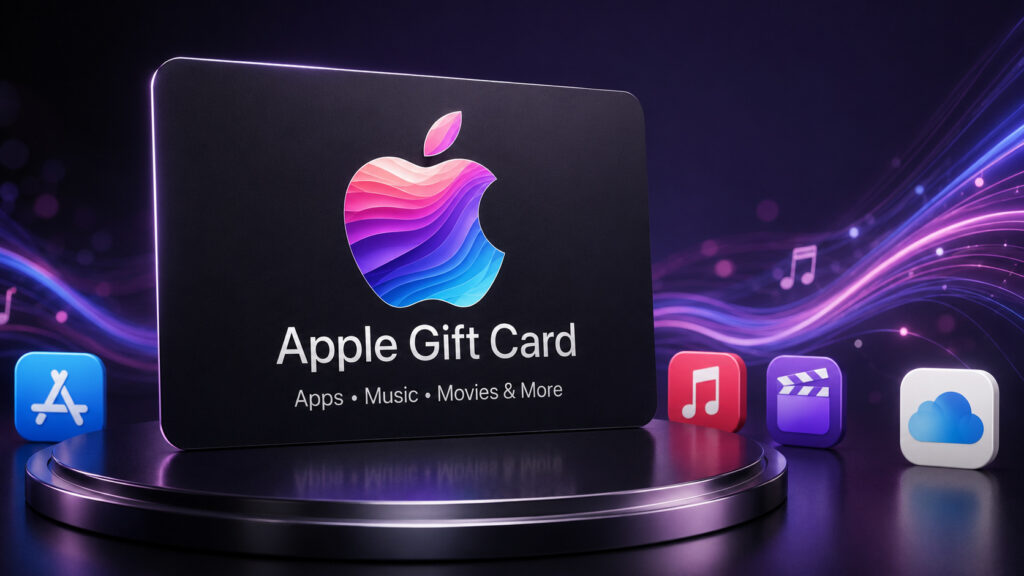 iTunes or Apple Gift Card