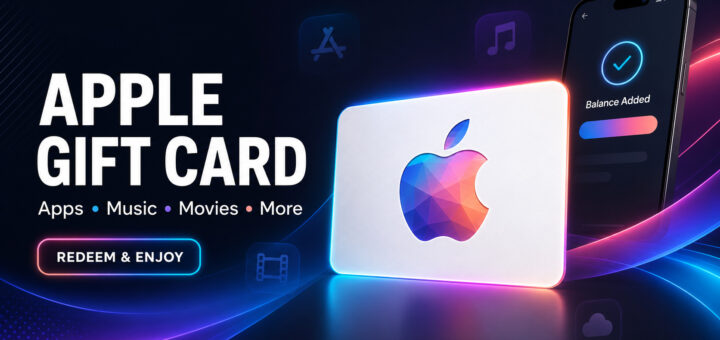 iTunes or Apple Gift Card